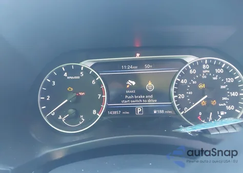 2021 Nissan Sentra Sr Xtronic Cvt z USA, uszkodzony, nr VIN 3N1AB8DV7MY319414